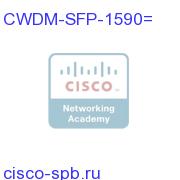 CWDM 1590 NM SFP Gigabit Ethernet and 1G/2G FC CWDM-SFP-1590= CWDM-SFP-1590=