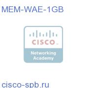 1GB Memory Upgrade for WAE-512 MEM-WAE-1GB MEM-WAE-1GB