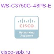 Catalyst 3750 48 10/100/1000T PoE + 4 SFP + IPS Image WS-C3750G-48PS-E WS-C3750G-48PS-E