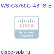 Catalyst 3750 48 10/100/1000T + 4 SFP + IPS Image WS-C3750G-48TS-E WS-C3750G-48TS-E