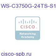 Catalyst 3750 24 10/100/1000 + 4 SFP + IPB Image; 1RU WS-C3750G-24TS-S1U WS-C3750G-24TS-S1U