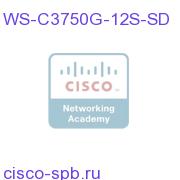 Catalyst 3750 12 SFP DC powered + IPB Image WS-C3750G-12S-SD WS-C3750G-12S-SD
