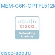 Catalyst 6500 Sup720/Sup32 Compact Flash Mem 512MB MEM-C6K-CPTFL512M= MEM-C6K-CPTFL512M=