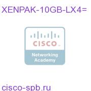 ^10GBASE-LX4 XENPAK Module XENPAK-10GB-LX4= XENPAK-10GB-LX4=