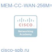 256 MB Memory Module for Enhanced FlexWAN Module MEM-CC-WAN-256M= MEM-CC-WAN-256M=