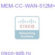 512MB memory for Enhanced FlexWAN Module MEM-CC-WAN-512M= MEM-CC-WAN-512M=
