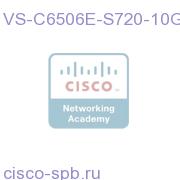 Catalyst Chassis+Fan Tray+Sup720-10G; IP Base ONLY incl. VSS VS-C6506E-S720-10G VS-C6506E-S720-10G