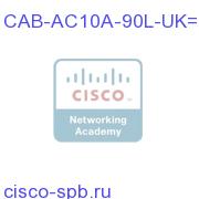 Spare 10A AC Pwr Cord, left-angle (UK) CAB-AC10A-90L-UK= CAB-AC10A-90L-UK=
