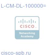 Unified CM Device License For ELD 100,000 Units L-CM-DL-100000= L-CM-DL-100000=