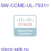 Cisco CallManager Express License For Single 7931 IP Phone SW-CCME-UL-7931= SW-CCME-UL-7931=