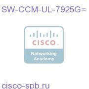 Communication Manager 4.x License for single Cisco 7925G SW-CCM-UL-7925G= SW-CCM-UL-7925G=