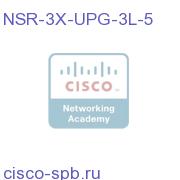 5 3rd Language Nuance 3.X ASR Ports NSR-3X-UPG-3L-5 NSR-3X-UPG-3L-5