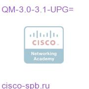 Upgrade QM 3.0 to QM 3.1 SW QM-3.0-3.1-UPG= QM-3.0-3.1-UPG=