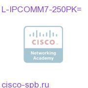 Cisco IP Communicator 7.x - 250 Pack - eDelivery L-IPCOMM7-250PK= L-IPCOMM7-250PK=