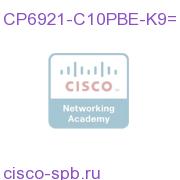 6921 IP phone 10 pack char. Std. with UCL for BE3000 CP6921-C10PBE-K9= CP6921-C10PBE-K9=