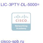 CallManager 3rd Party Device License - 5,000 units LIC-3PTY-DL-5000= LIC-3PTY-DL-5000=