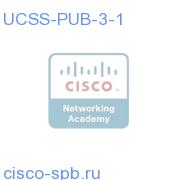 UCSS for UCM Pub user for three Year - 1 users UCSS-PUB-3-1 UCSS-PUB-3-1
