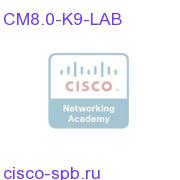 SW CM 8.0 Appliance, 100 DLUs, Lab Only CM8.0-K9-LAB CM8.0-K9-LAB