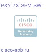 SIP Proxy Mode License 7.x PXY-7X-SPM-SW= PXY-7X-SPM-SW=