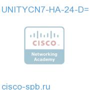 Unity Connection High Availability Platform Overlay 1-Domino UNITYCN7-HA-24-D= UNITYCN7-HA-24-D=