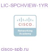 SpeechView for Unity Connection - 1 Year license LIC-SPCHVIEW-1YR LIC-SPCHVIEW-1YR
