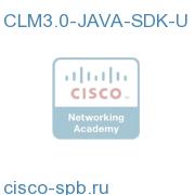 Cisco License Manager 3.0 Java SW Dev Kit Upgrd from CLM 2.2 CLM3.0-JAVA-SDK-U CLM3.0-JAVA-SDK-U