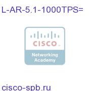 AR 5.1 Additional License per server. 1000 TPS Limit L-AR-5.1-1000TPS= L-AR-5.1-1000TPS=