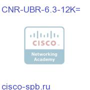 CNR V6.3 Cbl Pkg used with Cisco uBR, 12K IP CNR-UBR-6.3-12K= CNR-UBR-6.3-12K=
