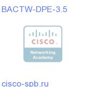 BAC DPE license BACTW-DPE-3.5 BACTW-DPE-3.5