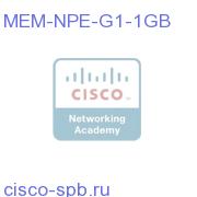 Two 512MB mem modules (1GB total) for NPE-G1 in 7200 MEM-NPE-G1-1GB MEM-NPE-G1-1GB
