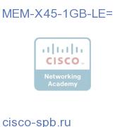 Catalyst 4500 1GB SDRAM Upgrade for Sup6-LE MEM-X45-1GB-LE= MEM-X45-1GB-LE=