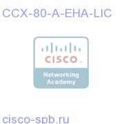 CCX 8.0 ADDON ENHANCED HA (Dual Server Cluster)Qty 1 LICENSE CCX-80-A-EHA-LIC CCX-80-A-EHA-LIC