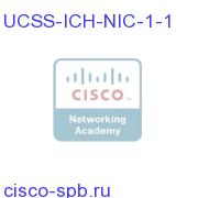 UCSS ICMH NIC One Year - 1 NIC UCSS-ICH-NIC-1-1 UCSS-ICH-NIC-1-1