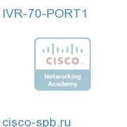 IPIVR 7.0 Port Qty 1 IVR-70-PORT1 IVR-70-PORT1