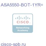 ASA 5550 Botnet Traffic Filter License for 1 Year ASA5550-BOT-1YR= ASA5550-BOT-1YR=