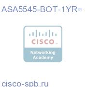 ASA 5545-X Botnet Traffic Filter License for 1 Year (Spare) ASA5545-BOT-1YR= ASA5545-BOT-1YR=