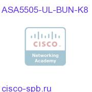 ASA 5505 Appliance with SW, UL Users, 8 ports, DES ASA5505-UL-BUN-K8 ASA5505-UL-BUN-K8