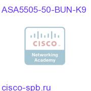 ASA 5505 Appliance with SW, 50 Users, 8 ports, 3DES/AES ASA5505-50-BUN-K9 ASA5505-50-BUN-K9