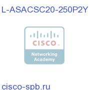 ASA 5500 CSC-SSM-20 250-User Plus Lic. Only Renewal (2-yr) L-ASACSC20-250P2Y L-ASACSC20-250P2Y