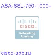 ASA 5500 SSL VPN 750 to 1000 Premium User Upgrade License ASA-SSL-750-1000= ASA-SSL-750-1000=