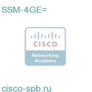 ASA 5500 4-Port Gigabit Ethernet SSM (RJ-45+SFP) SSM-4GE= SSM-4GE=
