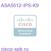 ASA 5512-X with IPS, SW, 6GE Data, 1GE Mgmt, AC, 3DES/AES ASA5512-IPS-K9 ASA5512-IPS-K9