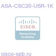 ASA 5500 Content Security SSM-20 1000 User License ASA-CSC20-USR-1K ASA-CSC20-USR-1K