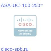 ASA 5500 UC Proxy 100 To 250 Session Upgrade License ASA-UC-100-250= ASA-UC-100-250=