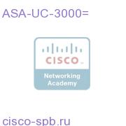 ASA 5500 UC Proxy 3000 Session License ASA-UC-3000= ASA-UC-3000=