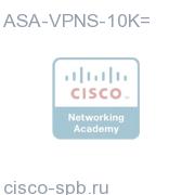 Premium Shared VPN Server License - 10K users ASA-VPNS-10K= ASA-VPNS-10K=