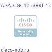 ASA 5500 CSC-SSM-10 500-User License Only Renewal (1-year) ASA-CSC10-500U-1Y ASA-CSC10-500U-1Y