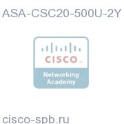 ASA 5500 CSC-SSM-20 500-User License Only Renewal (2-year) ASA-CSC20-500U-2Y ASA-CSC20-500U-2Y