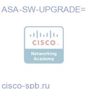 ASA 5500 Серия One-Time Software Upgrade for Non-SMARTnet ASA-SW-UPGRADE= ASA-SW-UPGRADE=