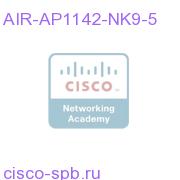 802.11a/g/n Fixed IOS AP; Int Ant; N Reg Domain, Qty. 5 Aps AIR-AP1142-NK9-5 AIR-AP1142-NK9-5